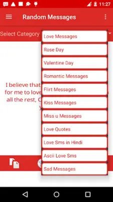 2023 Love Message 10000+ android App screenshot 5