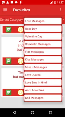 2023 Love Message 10000+ android App screenshot 7